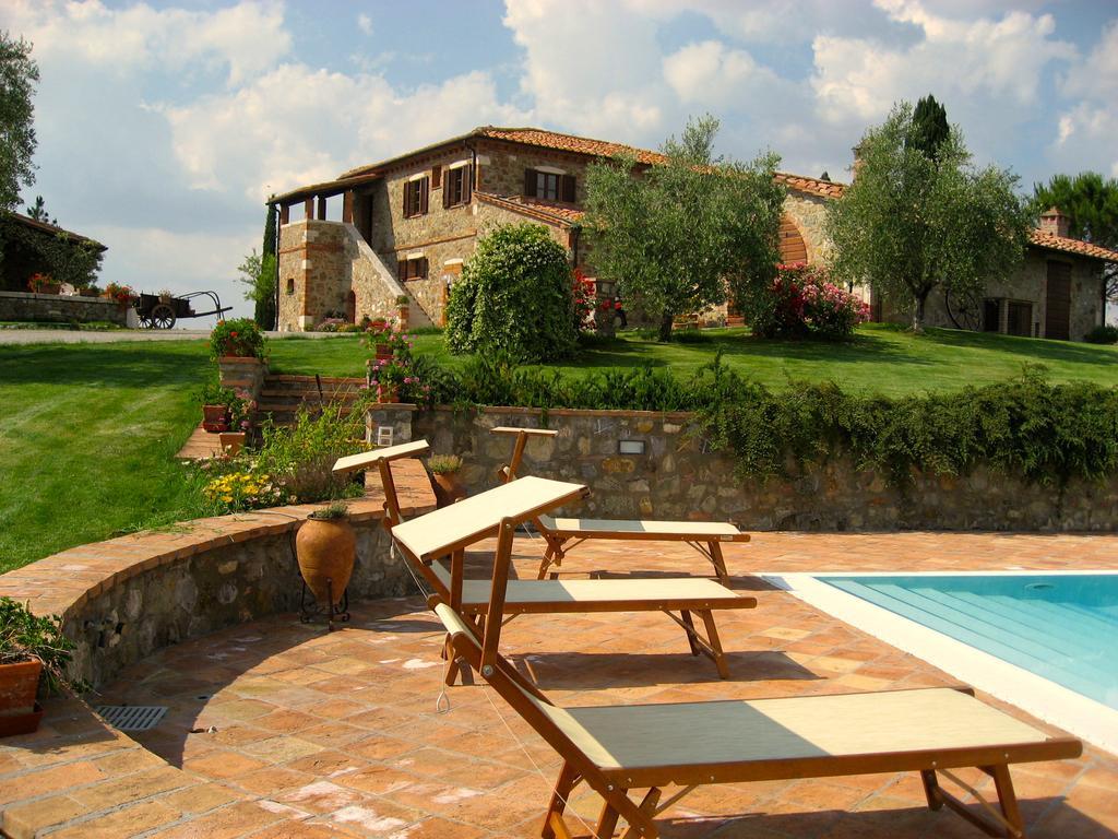 Agriturismo Poggio Istiano Баньо-Виньони Экстерьер фото