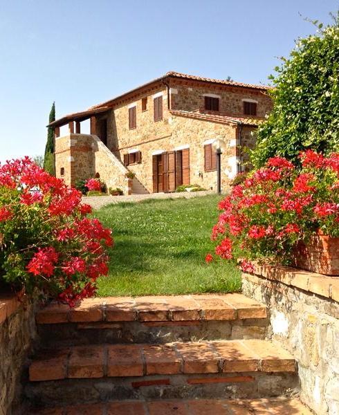 Agriturismo Poggio Istiano Баньо-Виньони Экстерьер фото